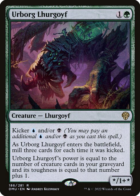 Urborg Lhurgoyf - Dominaria United Rare Card