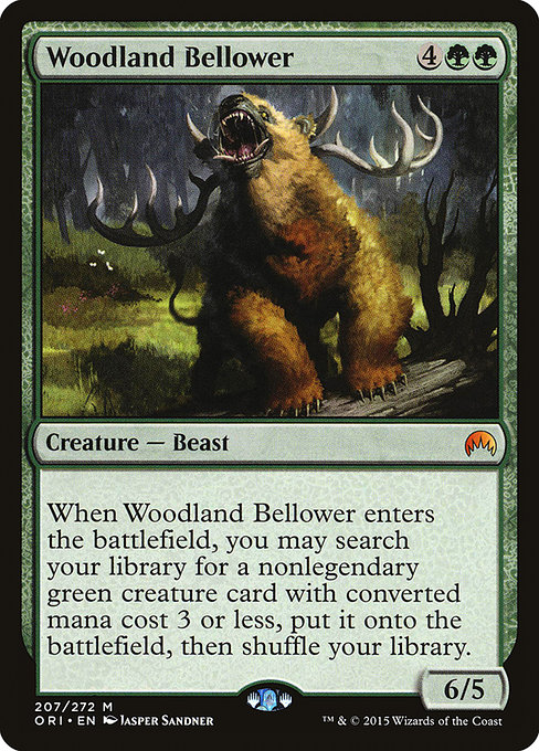 Woodland Bellower - Magic Origins Mythic Card