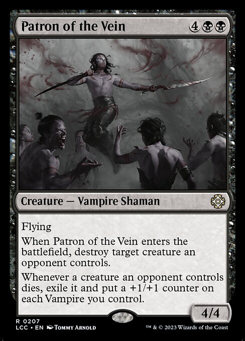 Patron of the Vein - The Lost Caverns of Ixalan Commander Rare Card