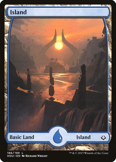 Island - Hour of Devastation Common Card