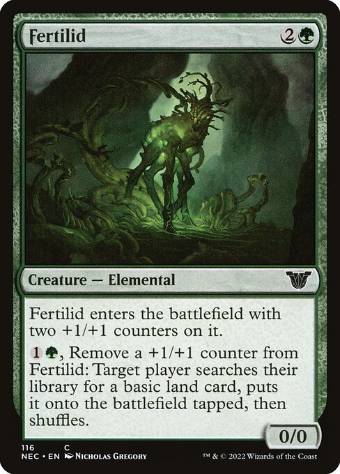 Fertilid - Neon Dynasty Commander Common Card