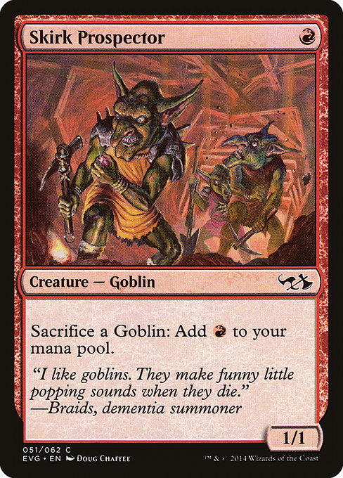 Skirk Prospector - Duel Decks Anthology: Elves vs. Goblins Common Card
