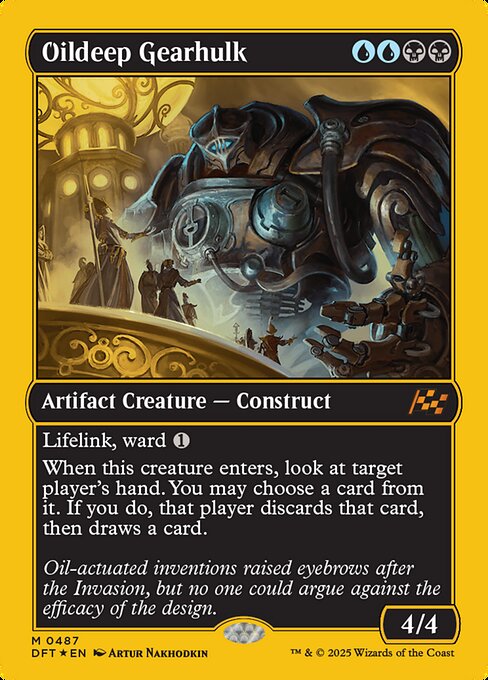 Oildeep Gearhulk - Aetherdrift Mythic Card