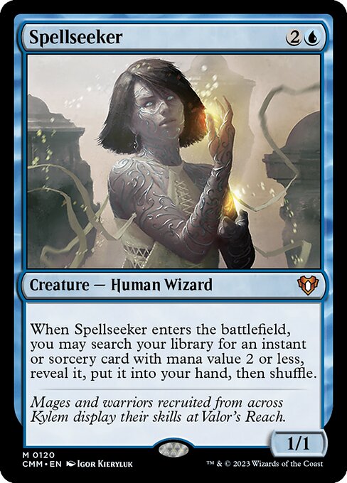Spellseeker - Commander Masters Mythic Card