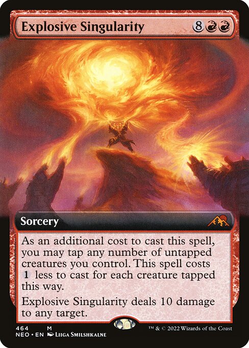 Explosive Singularity - Kamigawa: Neon Dynasty Mythic Card