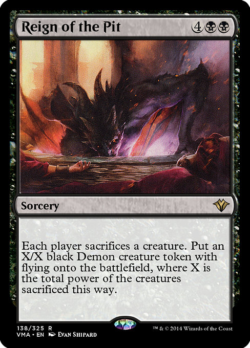 Reign of the Pit - Vintage Masters Rare Card