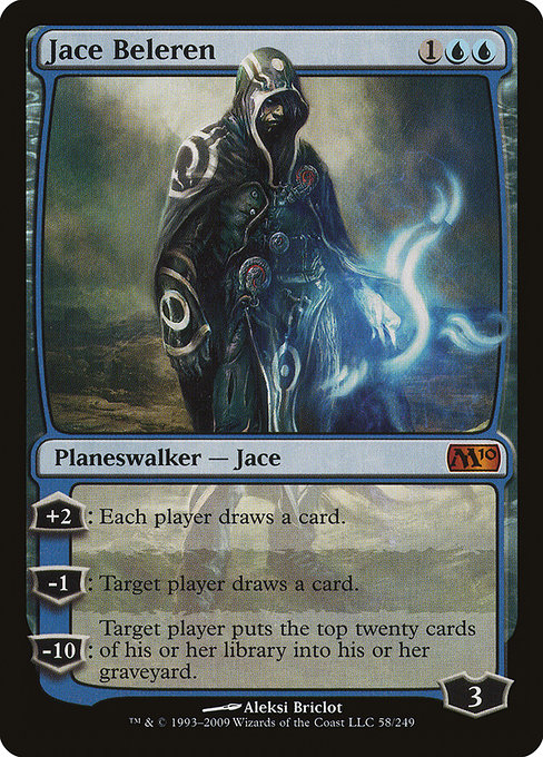 Jace Beleren - Magic 2010 Mythic Card