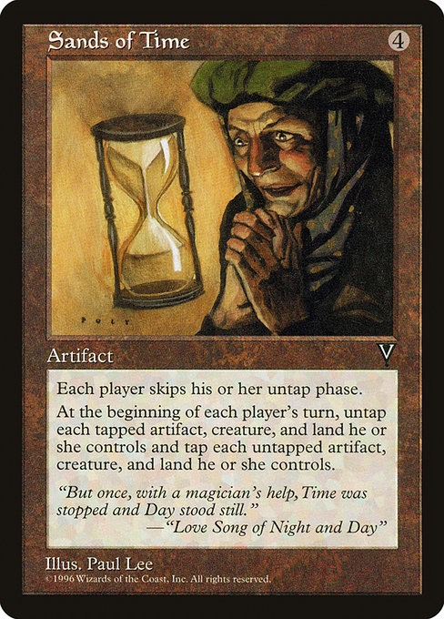 Sands of Time - Visions Rare Card
