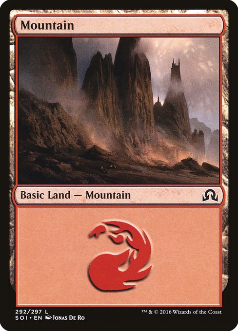 Mountain - Shadows over Innistrad Common Card