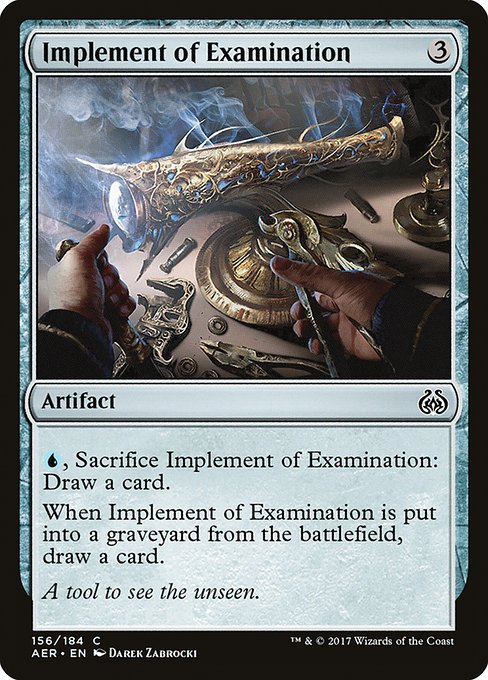 Implement of Examination - Aether Revolt Common Card