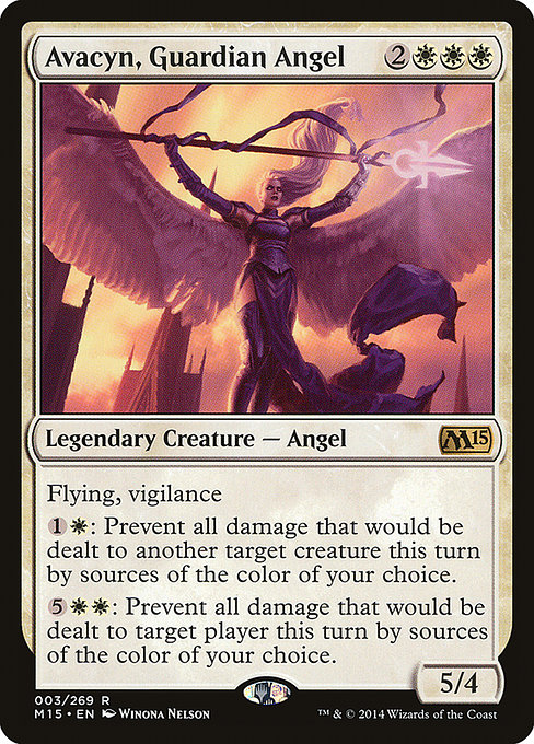 Avacyn, Guardian Angel - Magic 2015 Rare Card