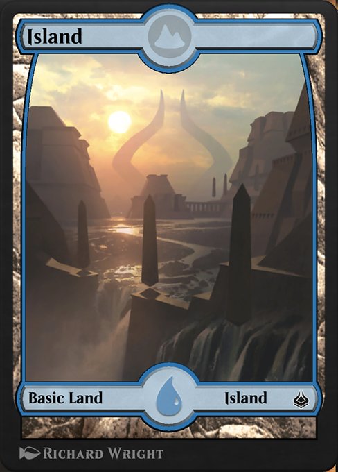 Island - Amonkhet Remastered Common Card