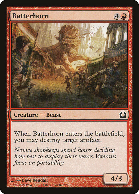 Batterhorn - Return to Ravnica Common Card
