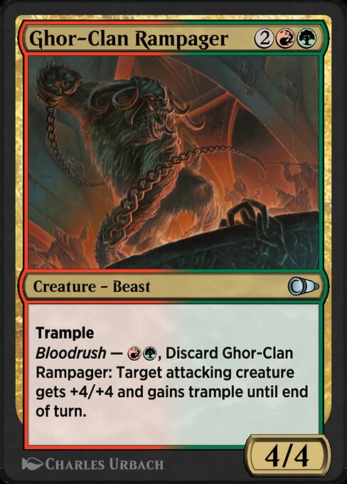 Ghor-Clan Rampager - Pioneer Masters Uncommon Card