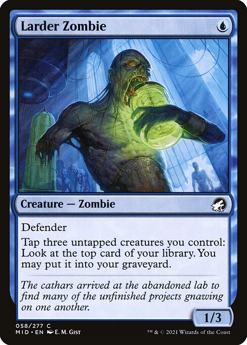 Larder Zombie - Innistrad: Midnight Hunt Common Card