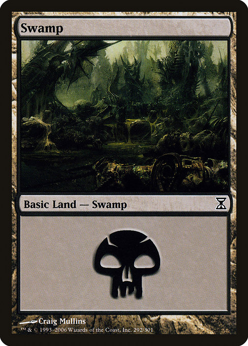 Swamp - Time Spiral Common Card
