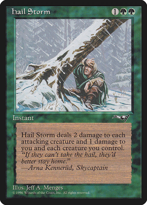Hail Storm - Alliances Uncommon Card