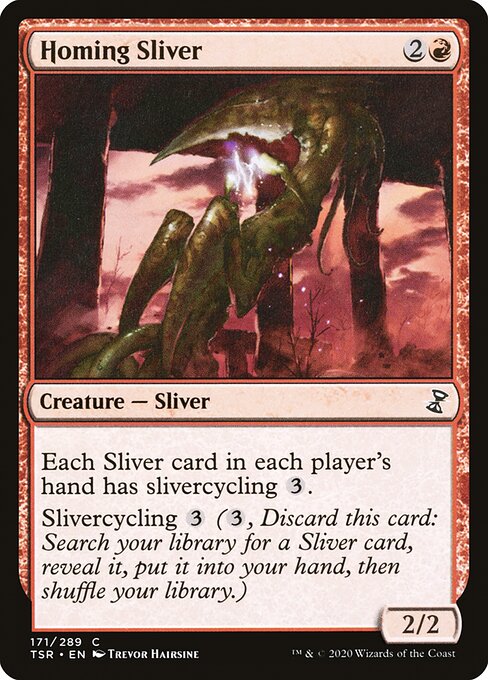 Homing Sliver - Time Spiral Remastered Common Card