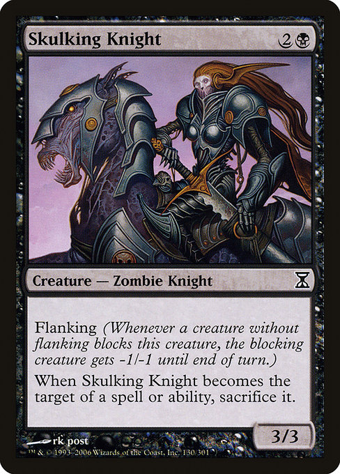 Skulking Knight - Time Spiral Common Card