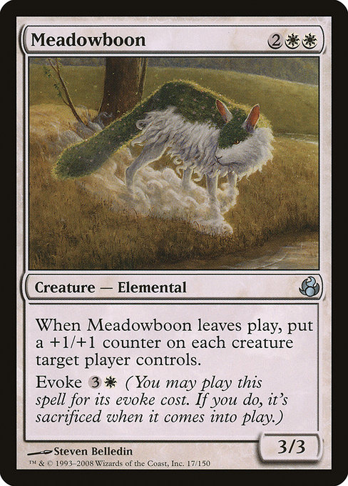 Meadowboon - Morningtide Uncommon Card