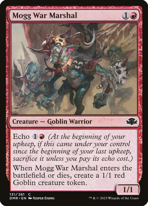 Mogg War Marshal - Dominaria Remastered Common Card