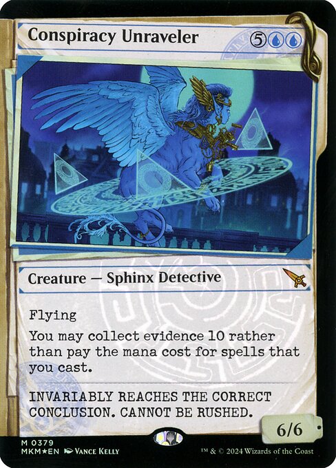 Conspiracy Unraveler - Murders at Karlov Manor Mythic Card