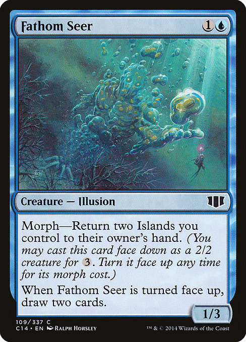 Fathom Seer - Commander 2014 Common Card