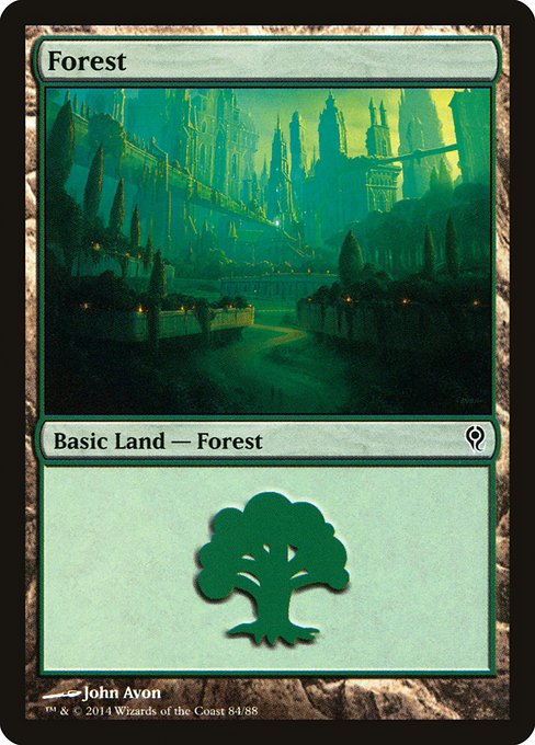 Forest - Duel Decks: Jace vs. Vraska Common Card