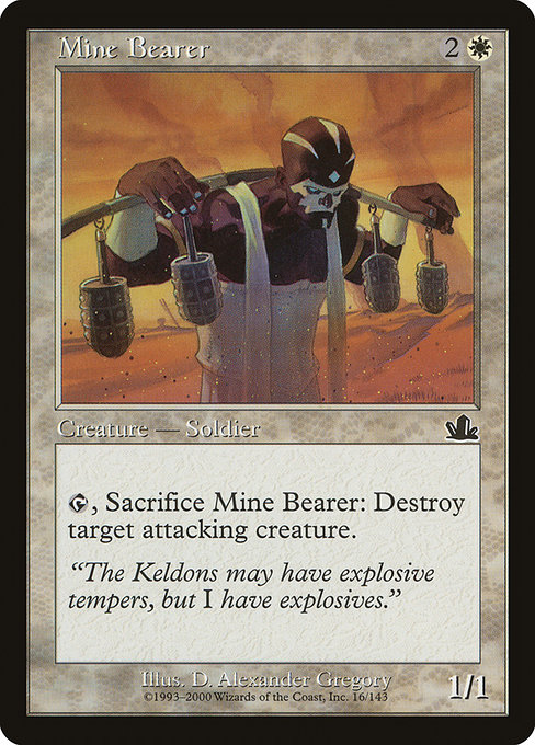 Mine Bearer - Prophecy Common Card