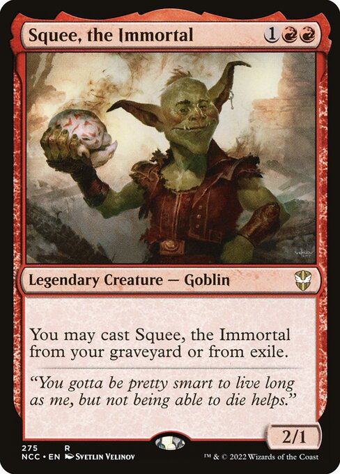 Squee, the Immortal - New Capenna Commander Rare Card