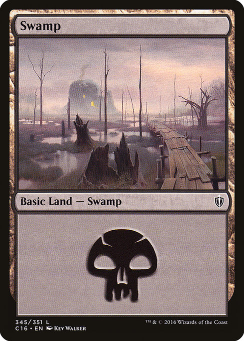 Swamp - Commander 2016 Common Card