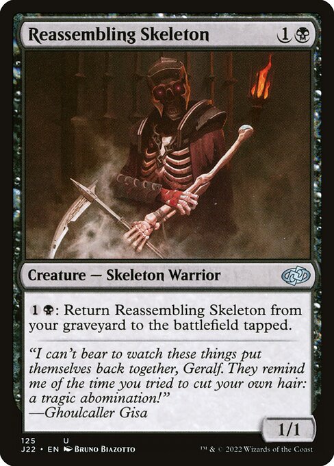 Reassembling Skeleton - Jumpstart 2022 Uncommon Card