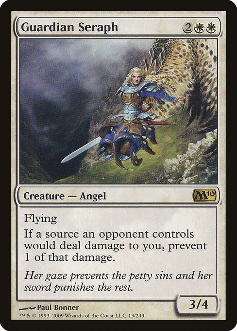 Guardian Seraph - Magic 2010 Rare Card