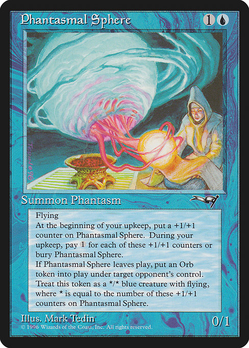 Phantasmal Sphere - Alliances Rare Card