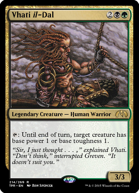 Vhati il-Dal - Tempest Remastered Rare Card