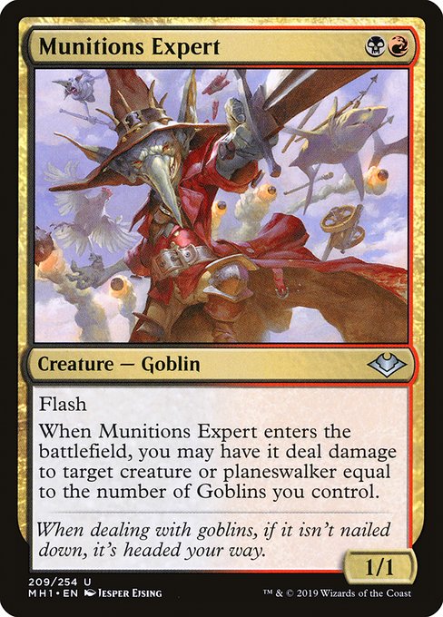 Munitions Expert - Modern Horizons Uncommon Card