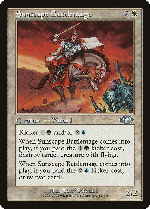 Sunscape Battlemage - Planeshift Uncommon Card