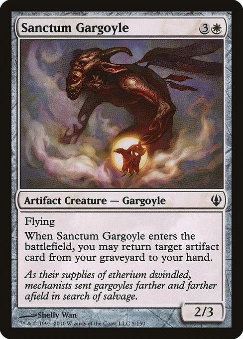 Sanctum Gargoyle - Archenemy Common Card