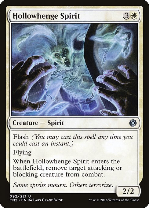 Hollowhenge Spirit - Conspiracy: Take the Crown Uncommon Card