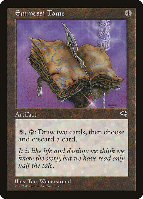 Emmessi Tome - Tempest Rare Card