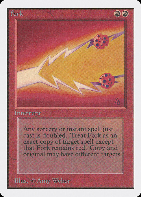 Fork - Unlimited Edition Rare Card