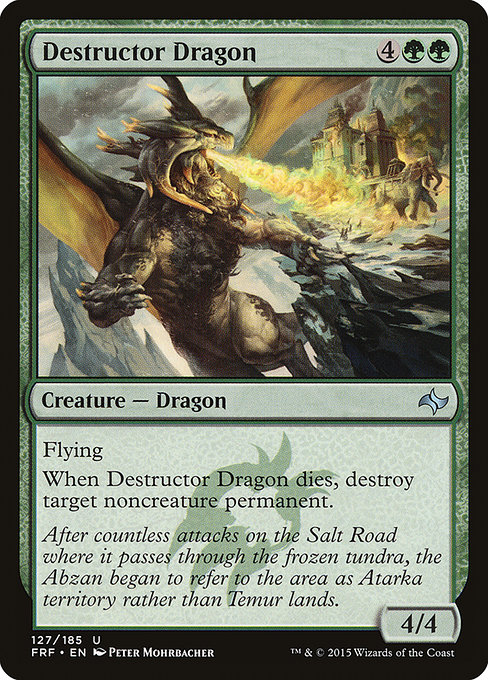 Destructor Dragon - Fate Reforged Uncommon Card