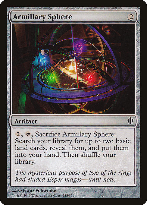 Armillary Sphere - Commander 2013 Common Card