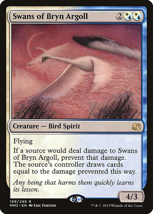 Swans of Bryn Argoll - Modern Masters 2015 Rare Card