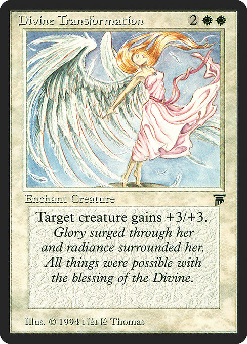 Divine Transformation - Legends Rare Card