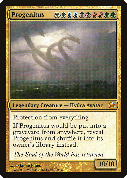 Progenitus - Modern Masters Mythic Card