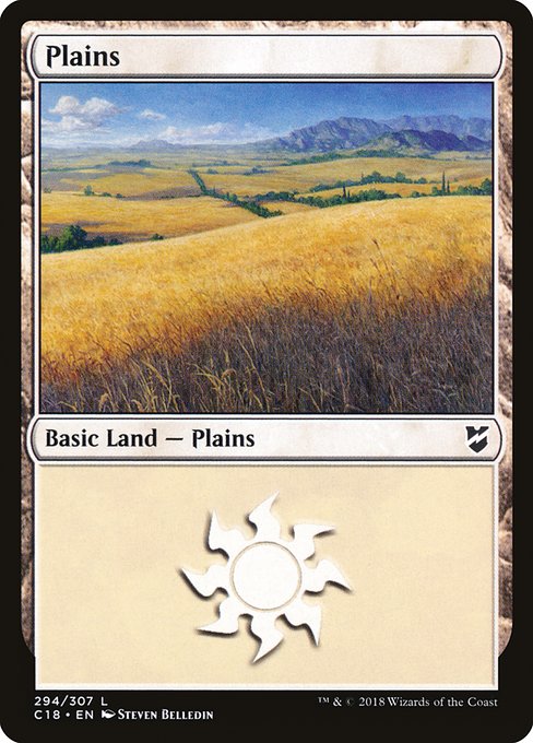 Plains - Commander 2018 Common Card