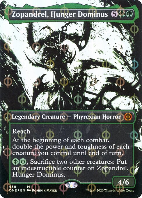 Zopandrel, Hunger Dominus - Phyrexia: All Will Be One Mythic Card