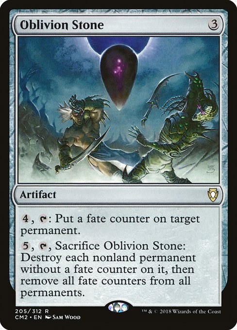 Oblivion Stone - Commander Anthology Volume II Rare Card