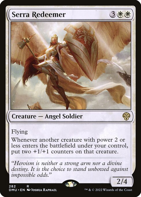 Serra Redeemer - Dominaria United Rare Card